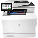 HP Laserjet Pro M479fdwB Wireless Color All-in-One Laser Printer for Home Office, White - Print Scan Copy Fax - 28 ppm, 600 x 600 dpi, 8.5 x 14, Auto Duplex Printing, 50-Page ADF, Ethernet, Bluetooth