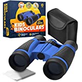 Binoculars for Kids – Compact and Portable – Ergonomic and Shockproof Design – Toddler Presents for Bird Watching and Outdoor Activities - High Definition Magnifying Lenses
