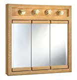 Design House 530600-NOK Richland Misc Cabinet, 30x30, Nutmeg Oak